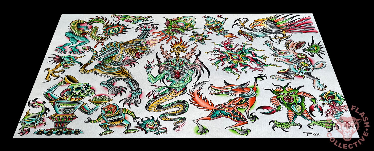 Dave Fox prints 12"x16" Dave Fox Print #11 12"x16" and 18"x24"