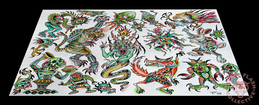 Dave Fox prints 12"x16" Dave Fox Print #11 12"x16" and 18"x24"