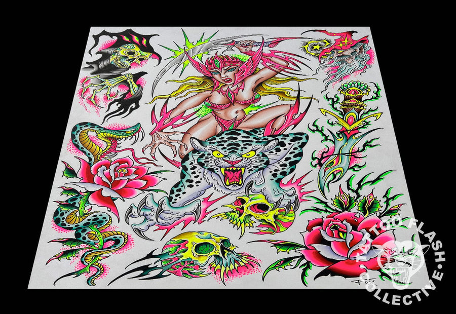 Dave Fox prints 12"x16" Dave Fox Print #23- 12"x16" and 18"x24"