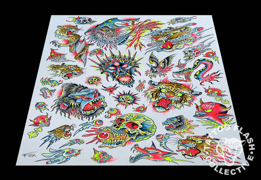 Dave Fox prints 12"x16" Dave Fox Print #24- 12"x16" and 18"x24"