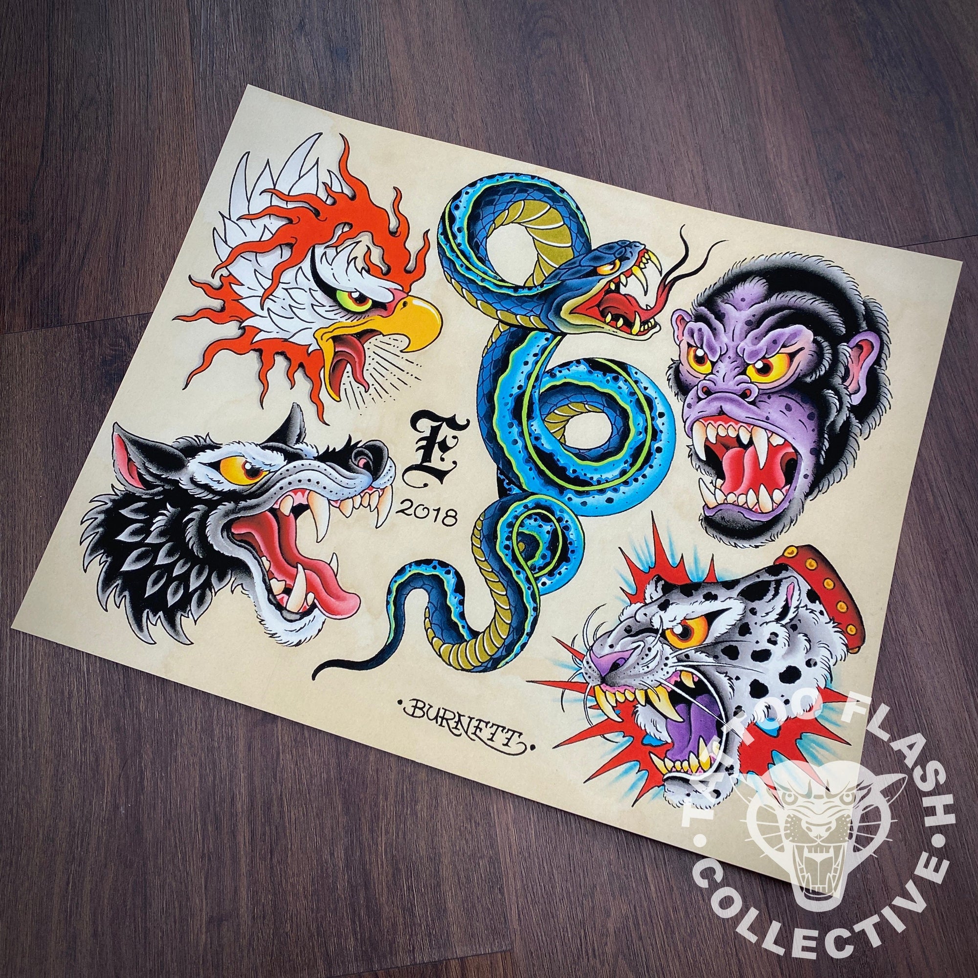 Devin Burnett prints Devin Burnett Print #01- 16"x20"