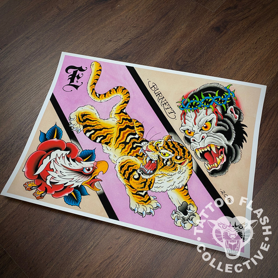 Devin Burnett prints Devin Burnett Print #06- 12"x16"