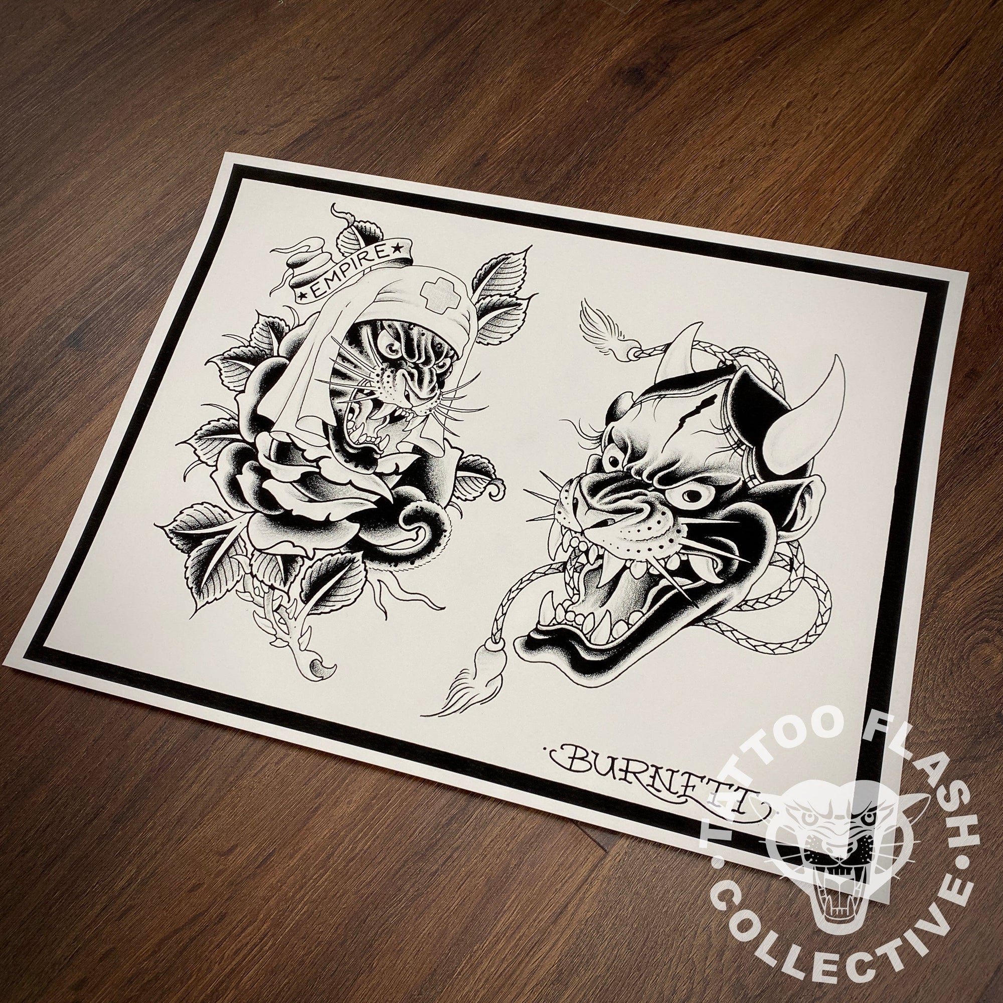 Devin Burnett prints Devin Burnett Print #08- 12"x16"