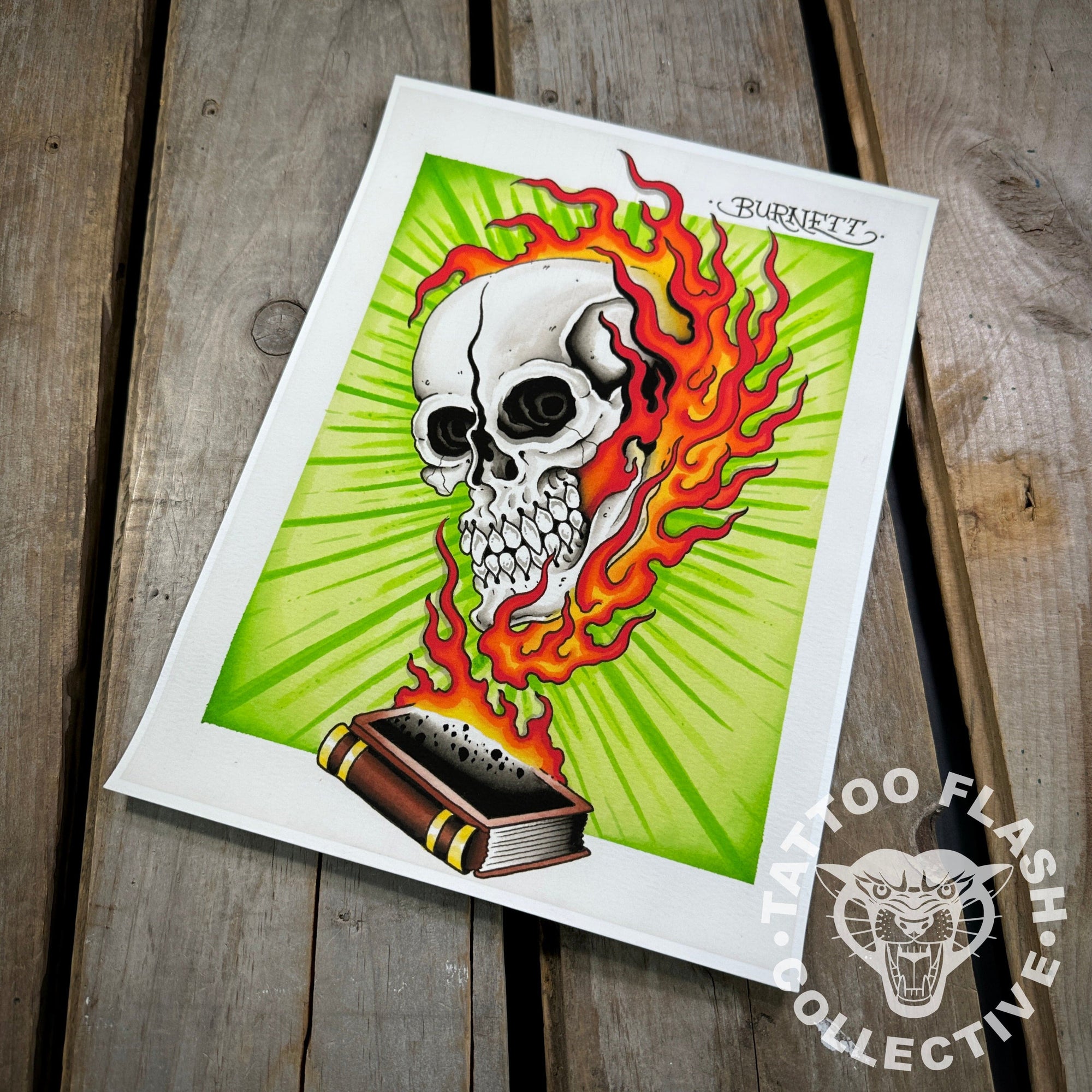 Devin Burnett prints Devin Burnett Print #13- 9"x12"