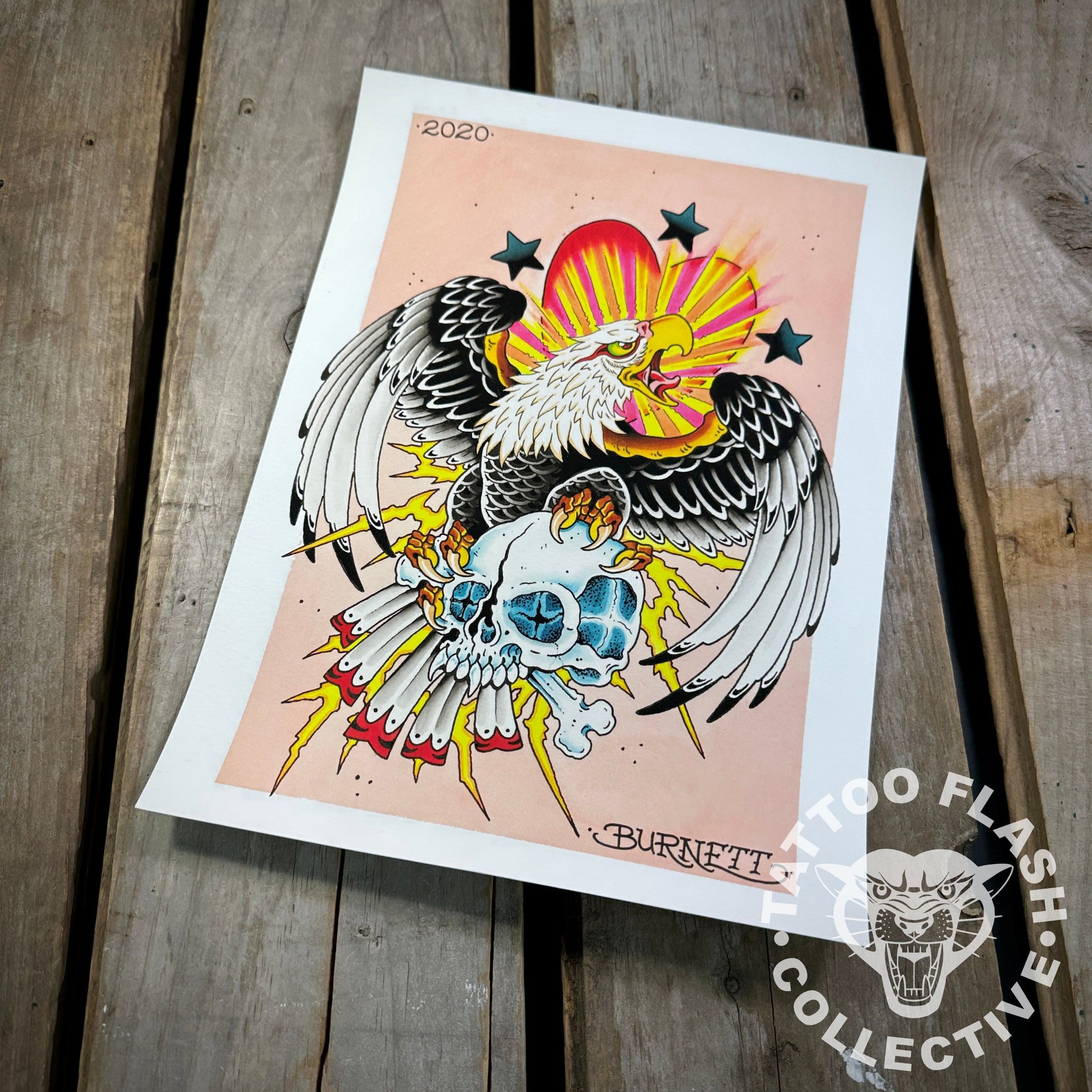 Devin Burnett prints Devin Burnett Print #15- 9"x12"