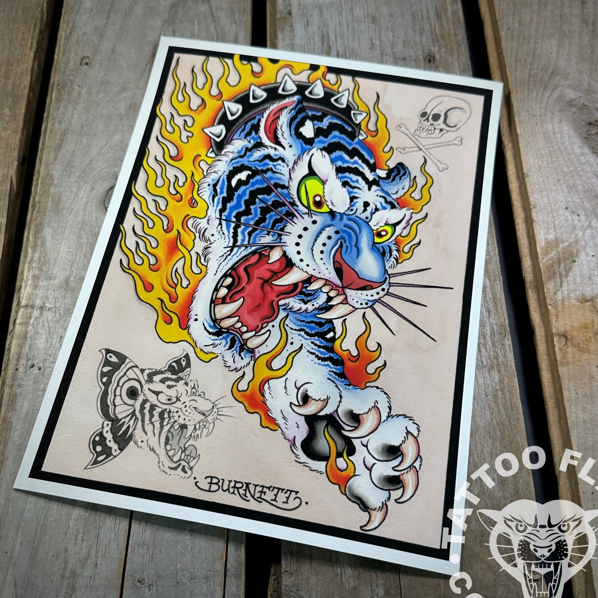 Devin Burnett prints Devin Burnett Print #16- 9"x12"