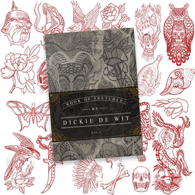Dickie de Wit Books Dickie de Wit-Book of Skecthes (Scratch & Dent)
