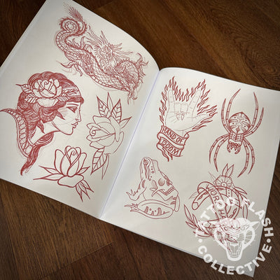 Dickie de Wit Books Dickie de Wit-Tattoo Book of Skecthes