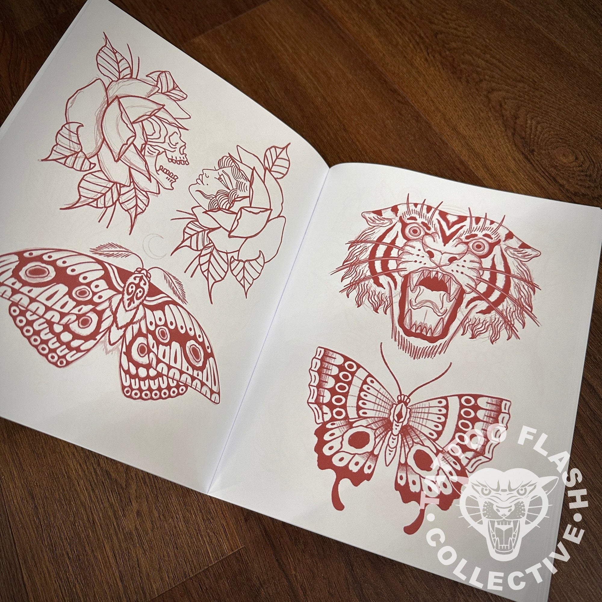 Dickie de Wit Books Dickie de Wit-Tattoo Book of Skecthes