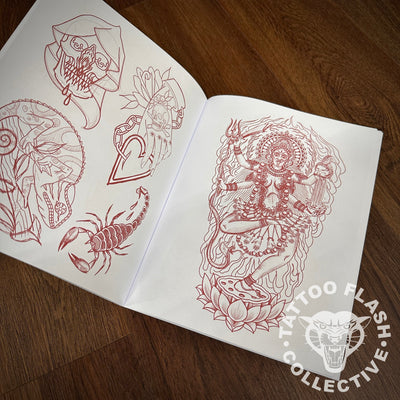 Dickie de Wit Books Dickie de Wit-Tattoo Book of Skecthes