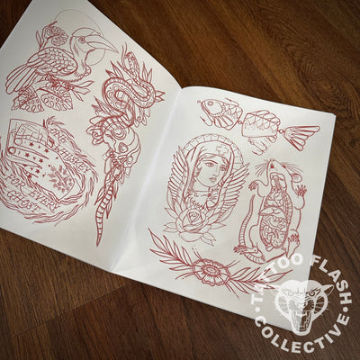 Dickie de Wit Books Dickie de Wit-Tattoo Book of Skecthes