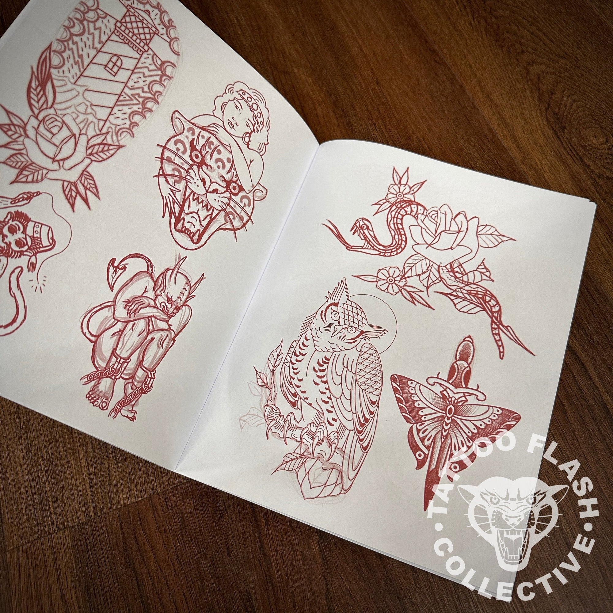 Dickie de Wit Books Dickie de Wit-Tattoo Book of Skecthes