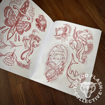 Dickie de Wit Books Dickie de Wit-Tattoo Book of Skecthes