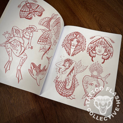 Dickie de Wit Books Dickie de Wit-Tattoo Book of Skecthes