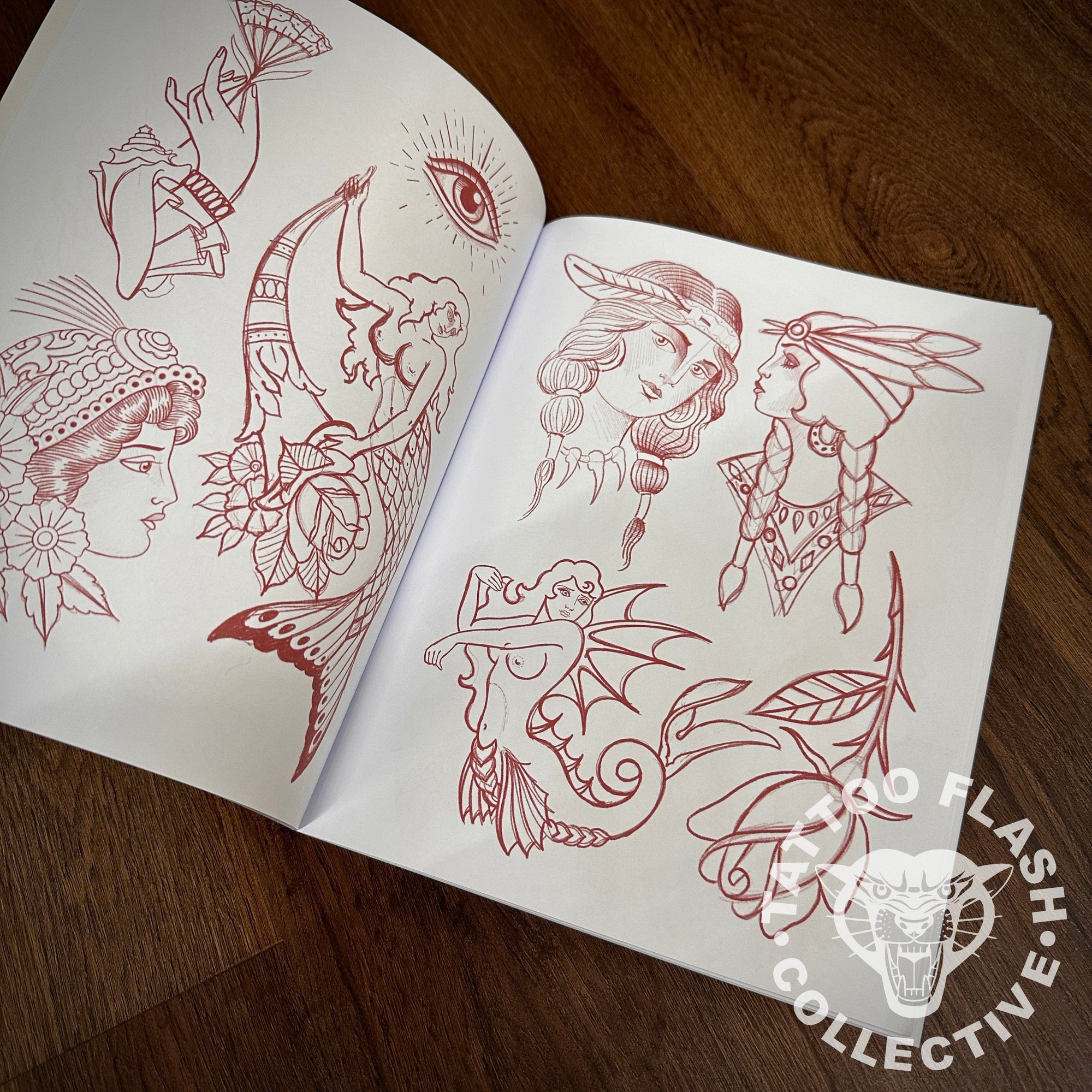 Dickie de Wit Books Dickie de Wit-Tattoo Book of Skecthes