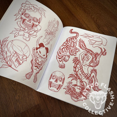 Dickie de Wit Books Dickie de Wit-Tattoo Book of Skecthes