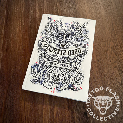 Dickie de Wit Books Dickie de Wit -Used Tattoo Stencils