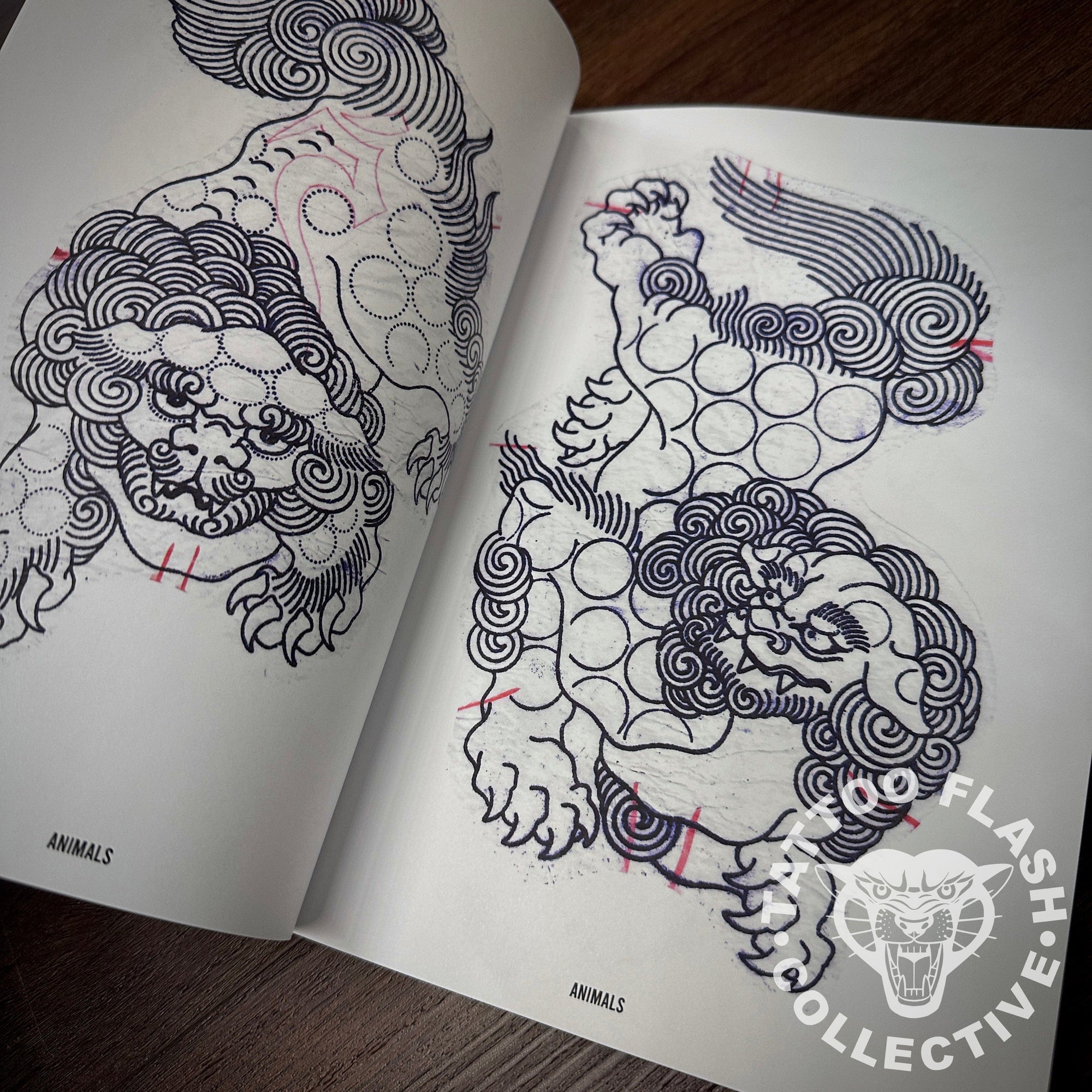 Dickie de Wit Books Dickie de Wit -Used Tattoo Stencils Vol.2