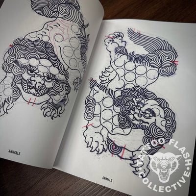 Dickie de Wit Books Dickie de Wit -Used Tattoo Stencils Vol.2