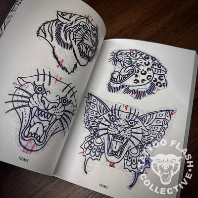 Dickie de Wit Books Dickie de Wit -Used Tattoo Stencils Vol.2