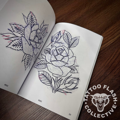 Dickie de Wit Books Dickie de Wit -Used Tattoo Stencils Vol.2