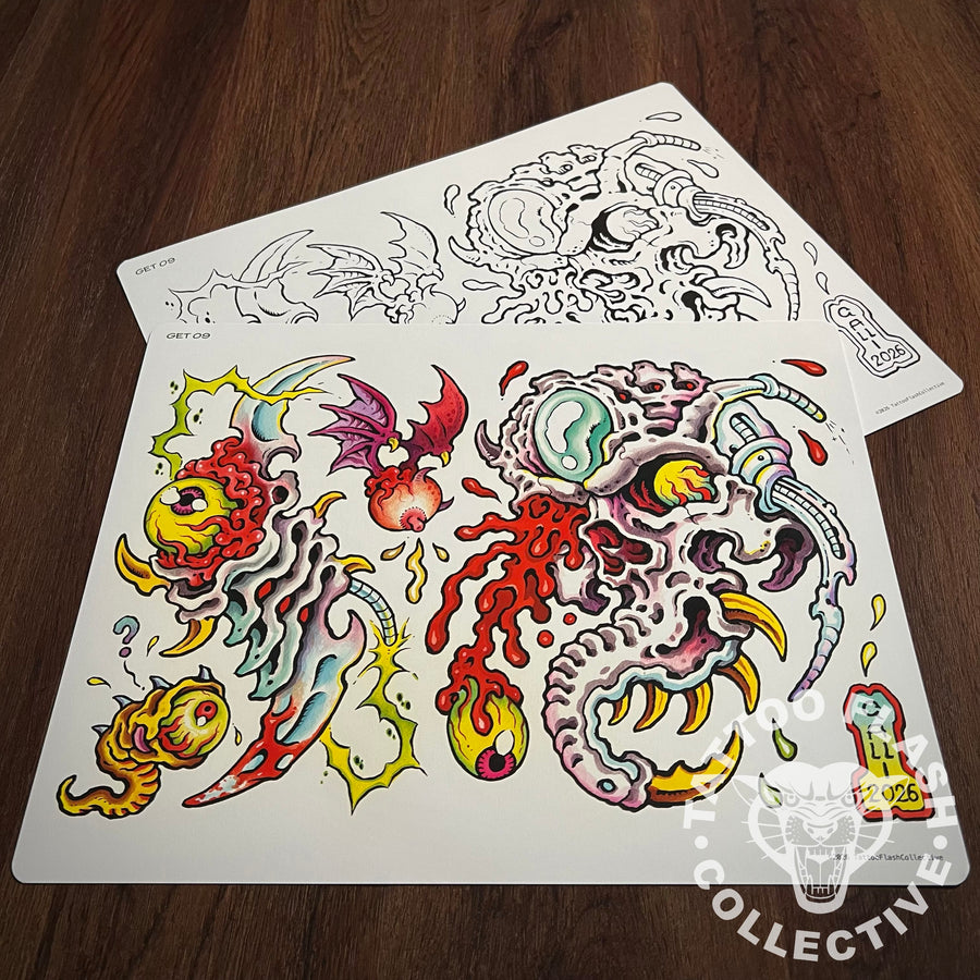 Enrico Galli Flash Enrico Galli Tattoo Flash #09