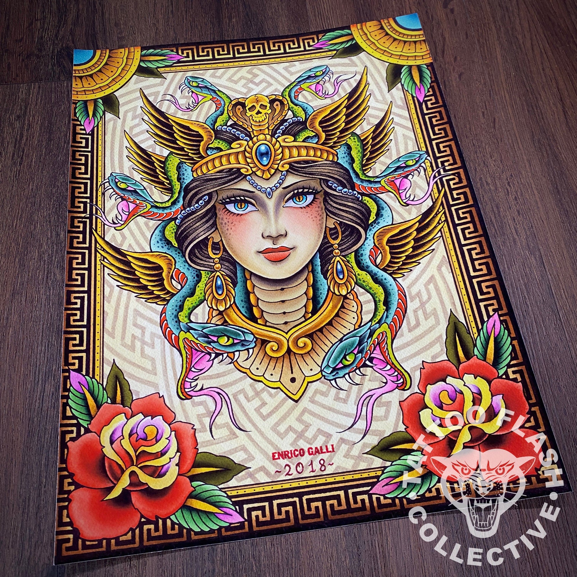 Enrico Galli prints 12"x16" Enrico Galli Print #01- 12"x16" and 18"x24"