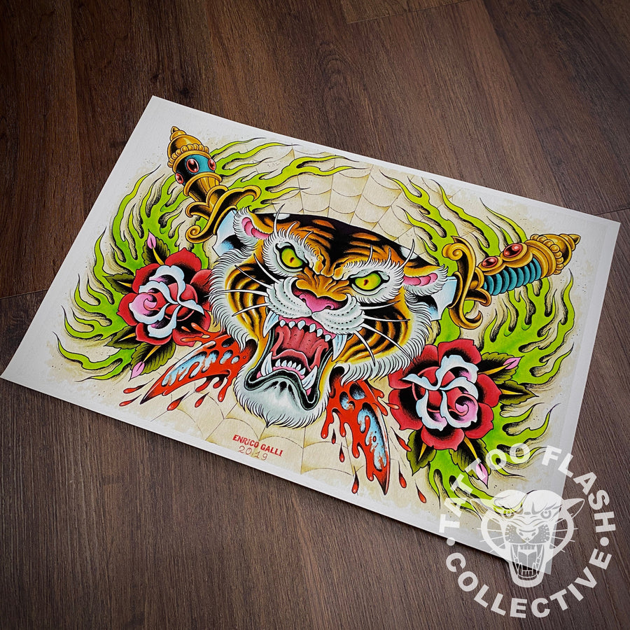 Enrico Galli prints Enrico Galli Print #04- 12"x18"