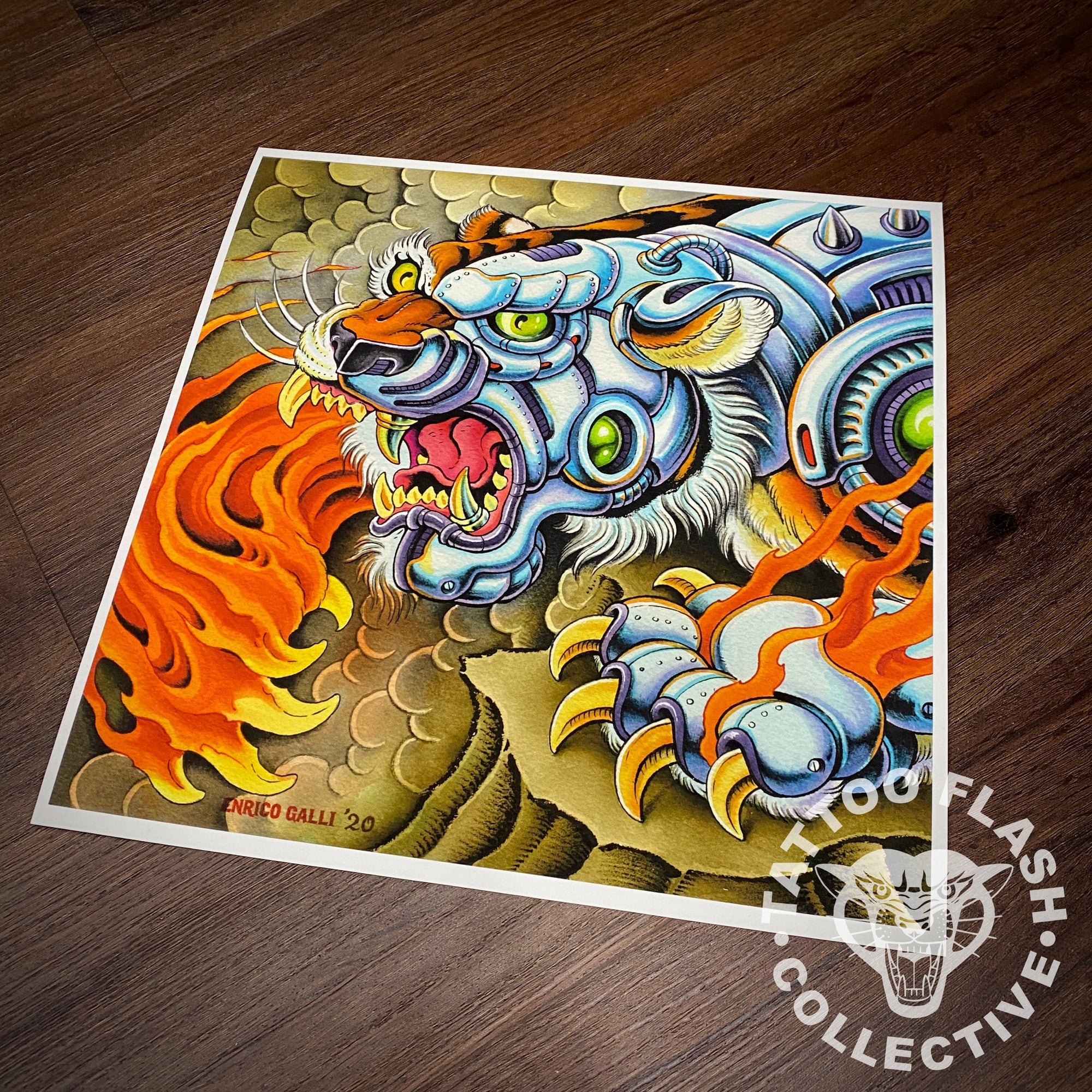 Enrico Galli prints Enrico Galli Print #06- 12"x12"