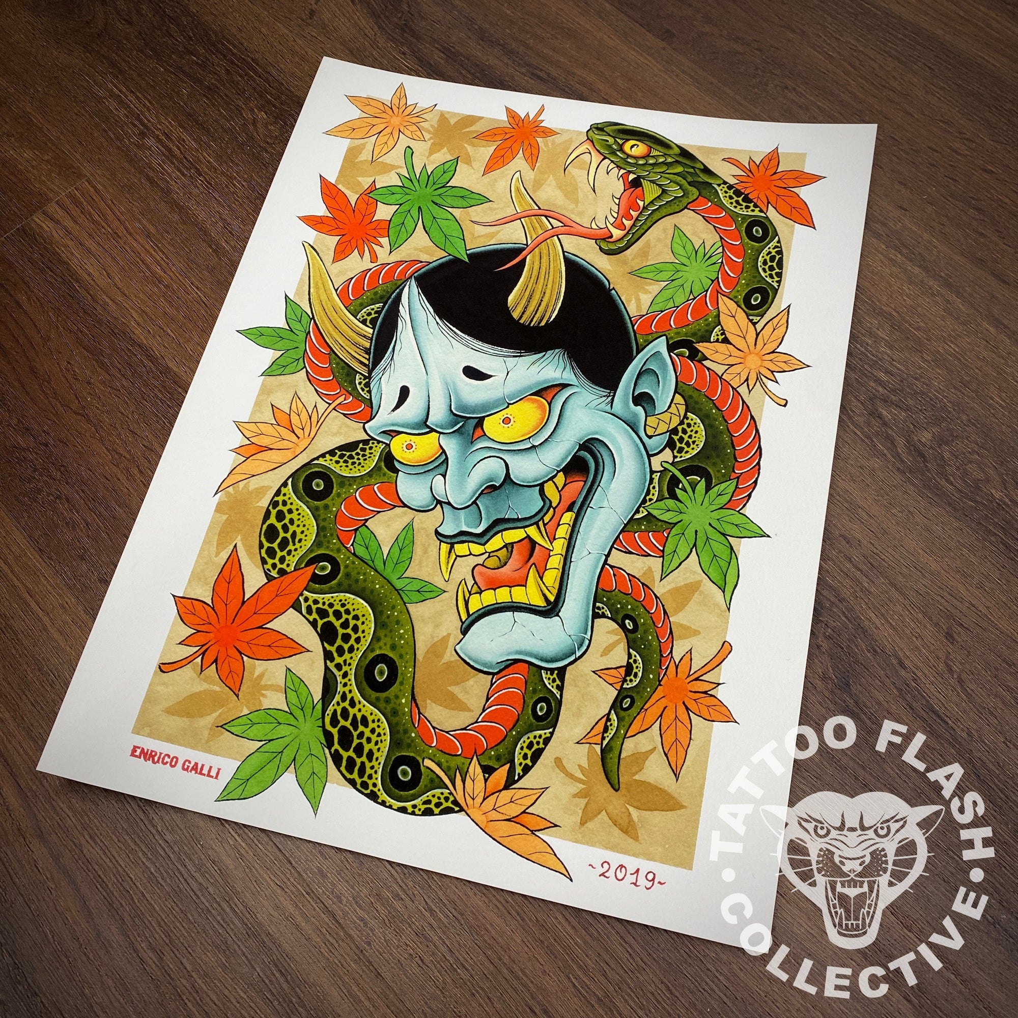 Enrico Galli prints Enrico Galli Print #07- 12"x16"