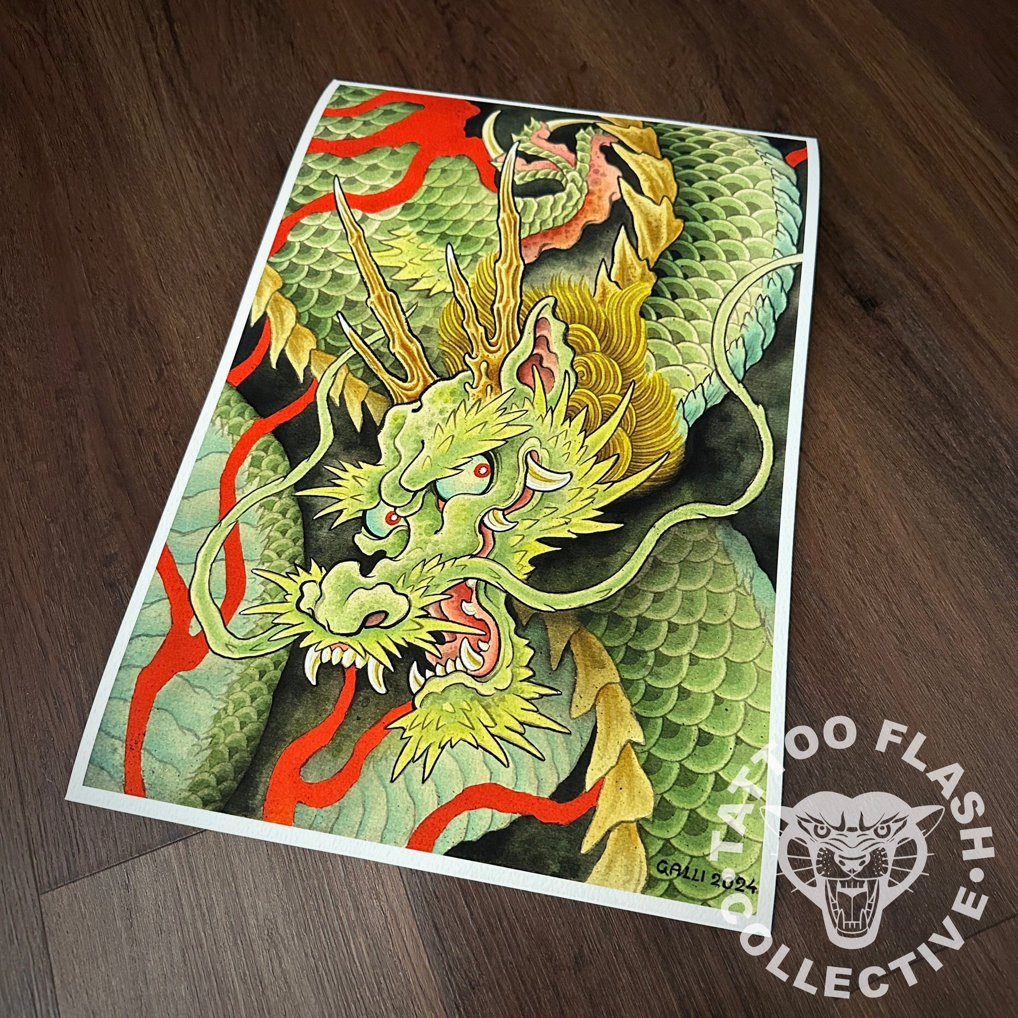 Enrico Galli prints Enrico Galli Print #14- 12"x18"