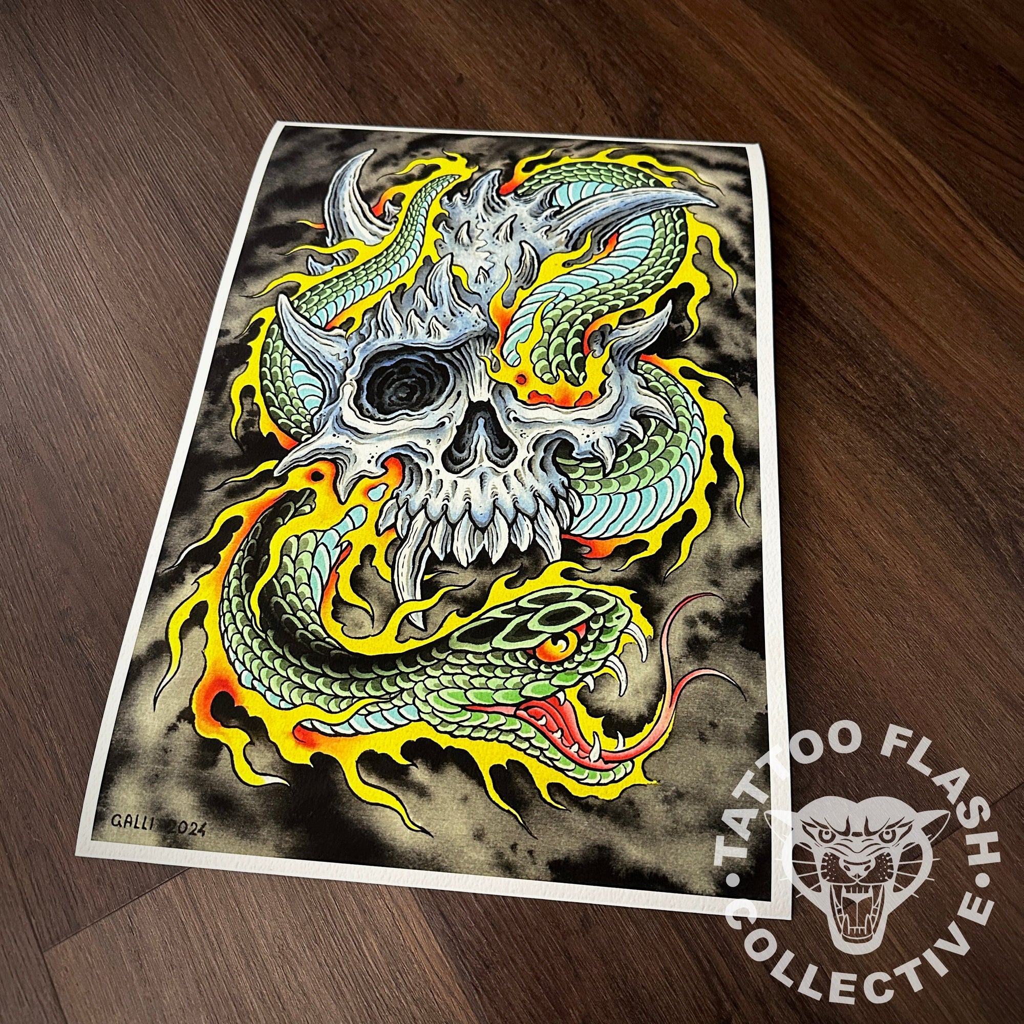 Enrico Galli prints Enrico Galli Print #17- 12"x18"