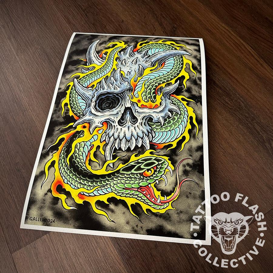 Enrico Galli prints Enrico Galli Print #17- 12"x18"