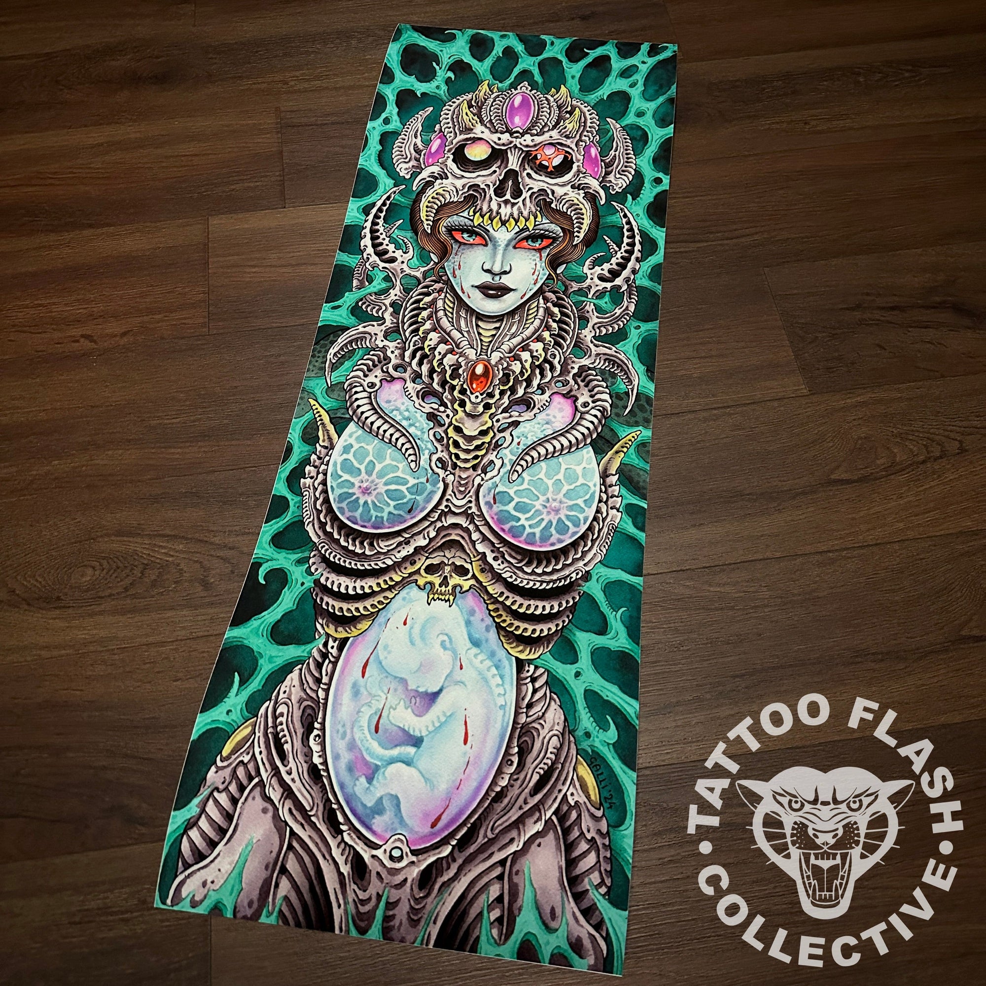 Enrico Galli prints Enrico Galli Print #20- 12"x36"