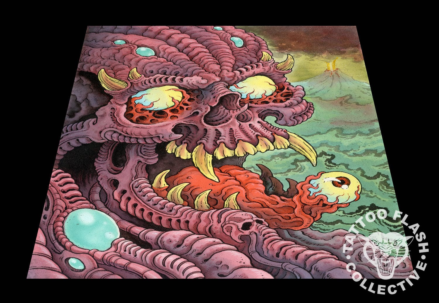 Enrico Galli prints Enrico Galli Tattoo Print #23- 14"x20"