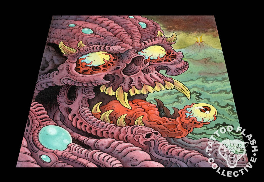 Enrico Galli prints Enrico Galli Tattoo Print #23- 14"x20"