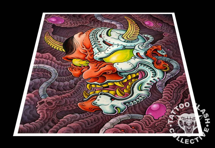 Enrico Galli prints 12"x16" Enrico Galli Tattoo Print #25- 12"x16" and 18"x24"