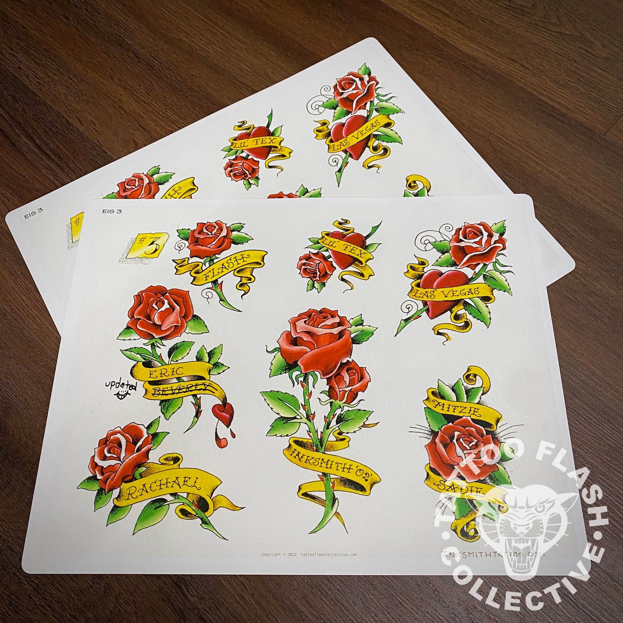 Eric Inksmith Flash Eric Inksmith Tattoo Flash #03