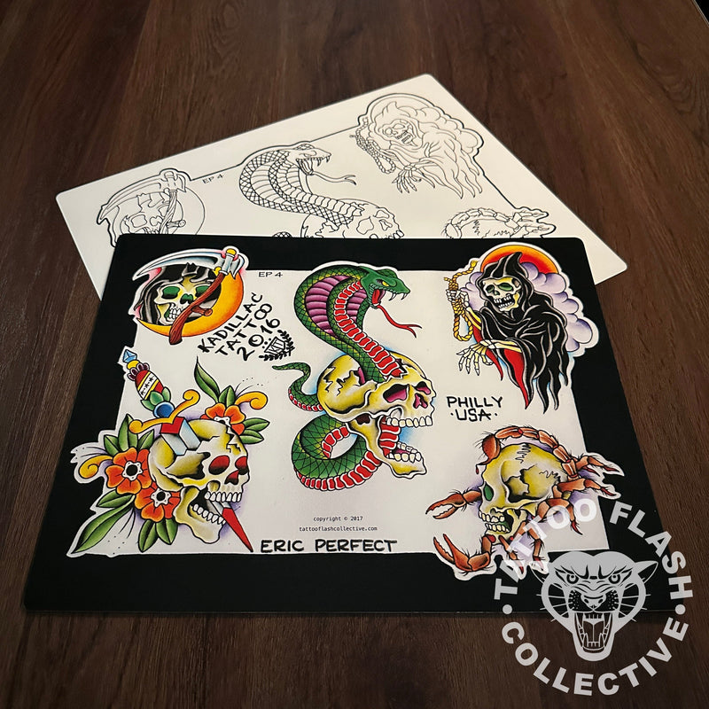 Eric Perfect |Tattoo Flash Collective - tattooflashcollective