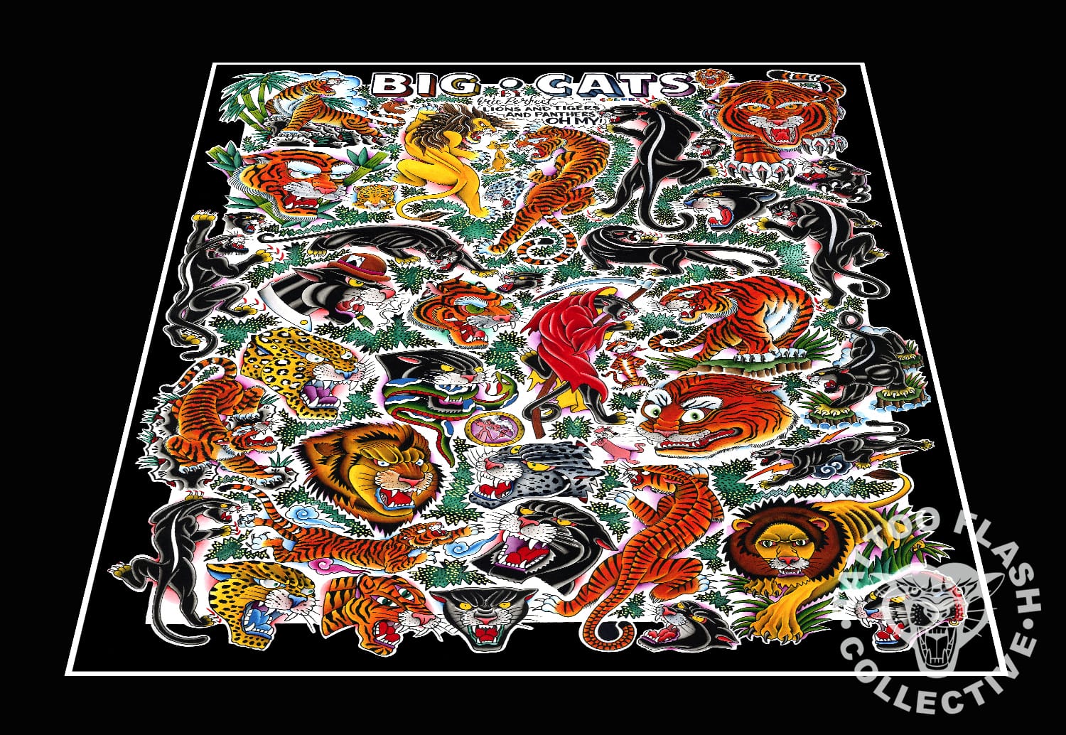 Eric Perfect prints 18"x24" Eric Perfect Tattoo Print #29- 18"x24" or 22"x30"