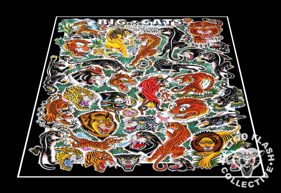 Eric Perfect prints 18"x24" Eric Perfect Tattoo Print #29- 18"x24" or 22"x30"