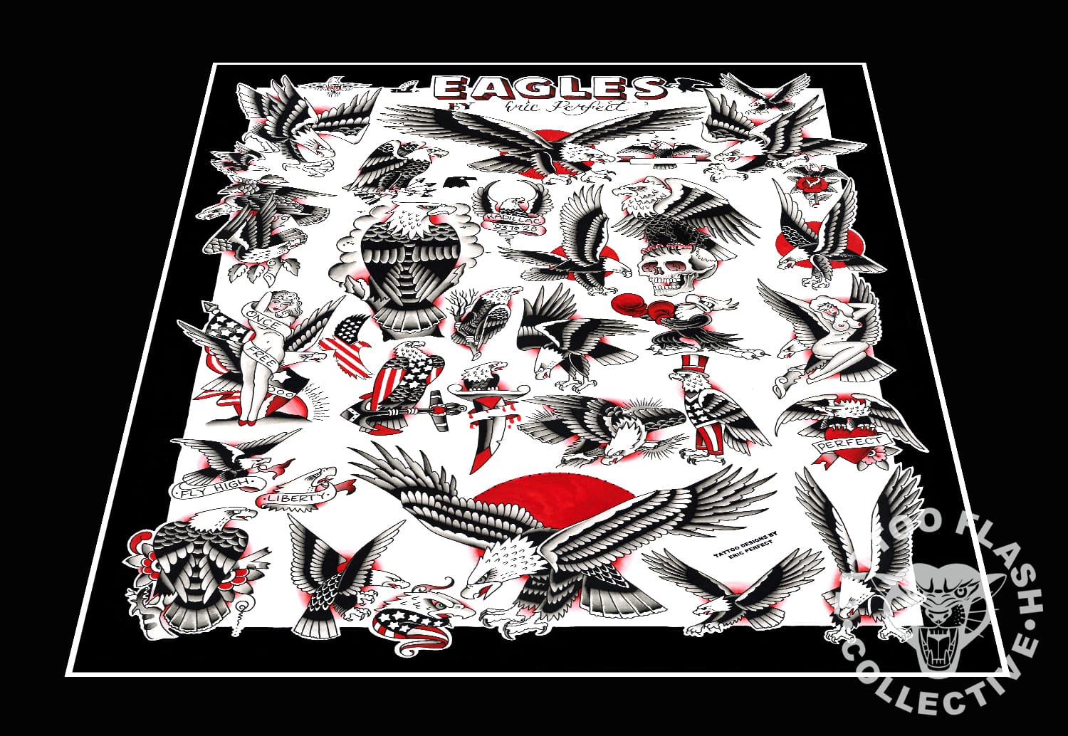 Eric Perfect prints 18"x24" Eric Perfect Tattoo Print #33- 18"x24" or 22"x30"