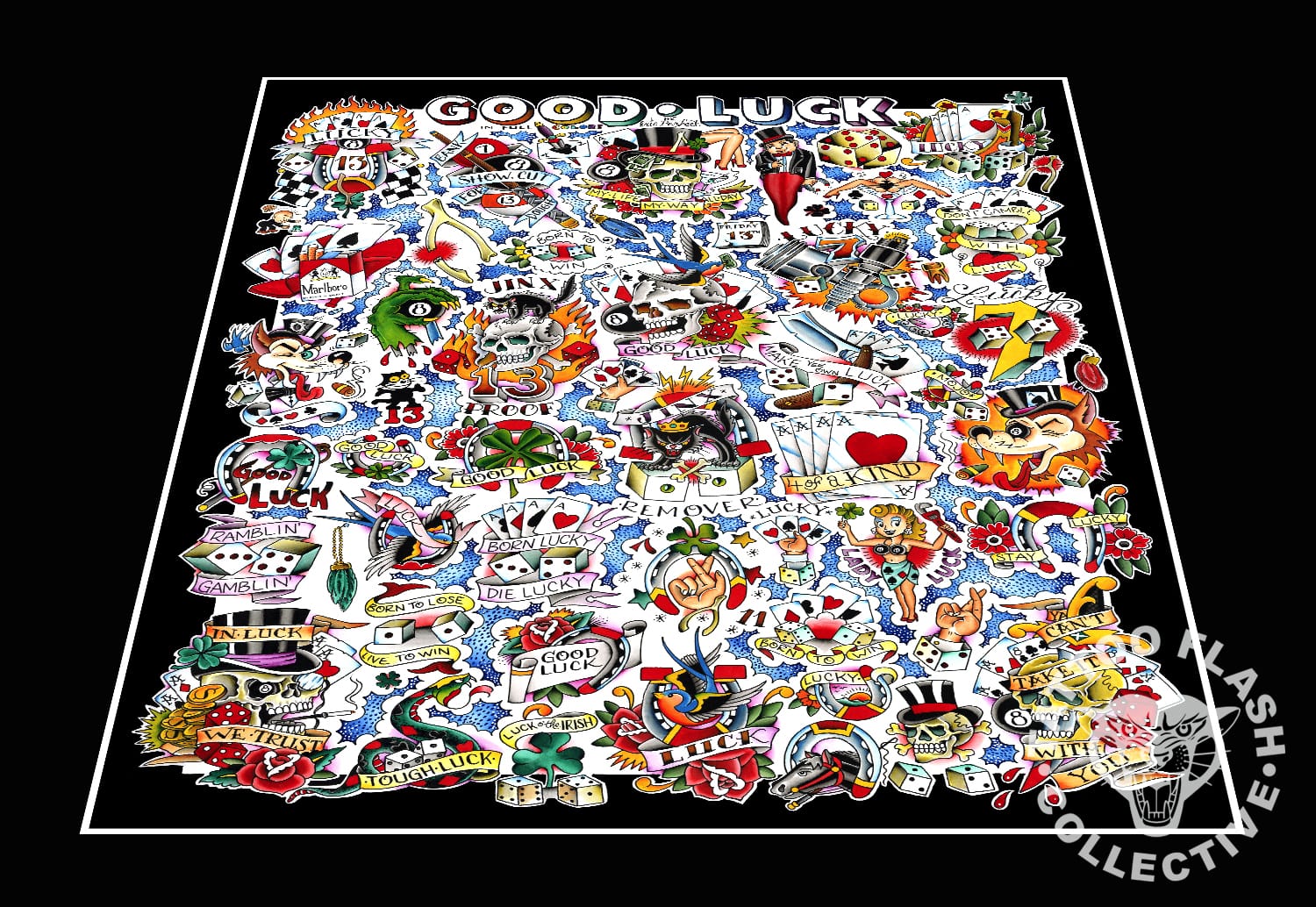 Eric Perfect prints 18"x24" Eric Perfect Tattoo Print #35- 18"x24" or 22"x30"