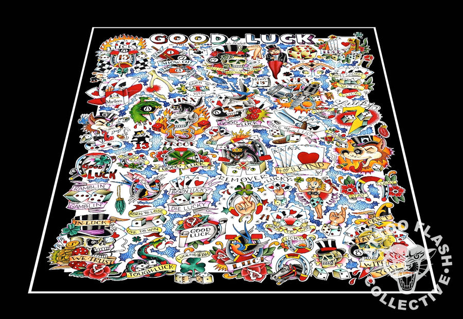 Eric Perfect prints 18"x24" Eric Perfect Tattoo Print #35- 18"x24" or 22"x30"