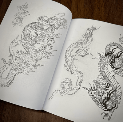 Erik Reith Books Dragon Sketchbook by Erik Rieth (Scratch & Dent)