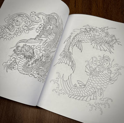 Erik Reith Books Dragon Sketchbook by Erik Rieth (Scratch & Dent)