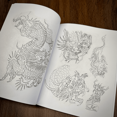 Erik Reith Books Dragon Sketchbook by Erik Rieth (Scratch & Dent)