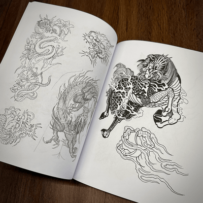 Erik Reith Books Dragon Sketchbook by Erik Rieth (Scratch & Dent)