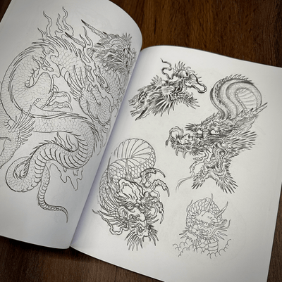 Erik Reith Books Dragon Sketchbook by Erik Rieth (Scratch & Dent)