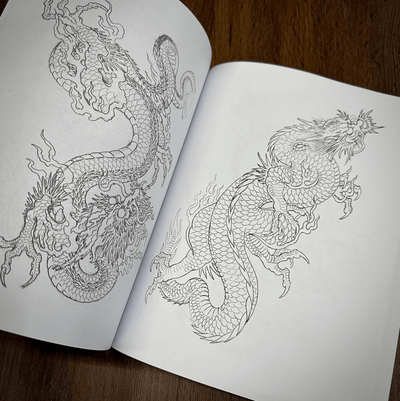 Erik Reith Books Dragon Sketchbook by Erik Rieth (Scratch & Dent)